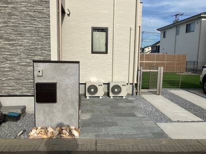 建売住宅にプライベートドッグランを併設